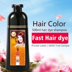 Shampoo de tintura de cabelo para mulheres