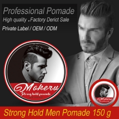 Cera de pomada colorida para cabelo orgânico