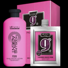 Creme de permanente natural para cabelos cacheados
